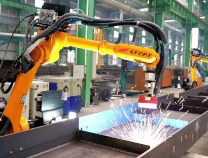 Digital intelligent welding line